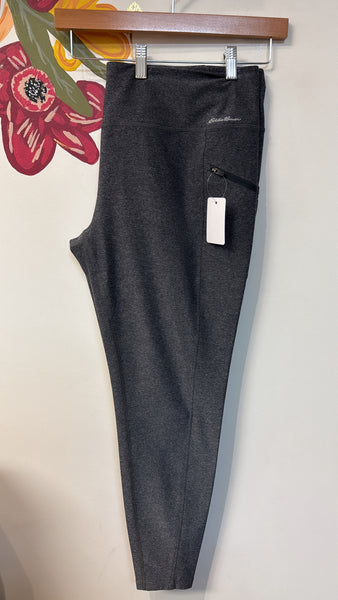 Eddie Bauer Gray Pocket Leggings, 2XL