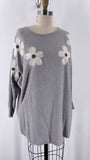 Aaeda Gray Sweater, 1X