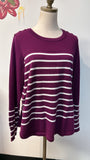 Liz Claiborne Purple Sweater, XL