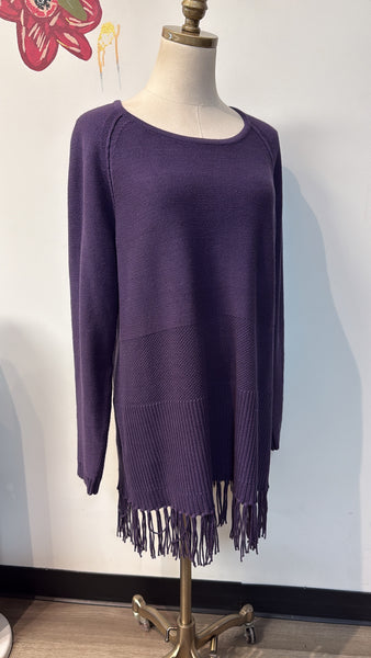 Westbound Purple Sweater, XL