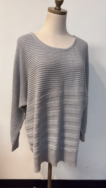 Alfani Silver Sweater, L