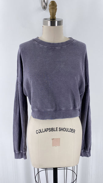 Mono B Cropped Sweatshirt, M