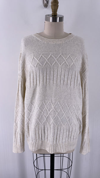 St. John's Bay Ivory Sweater, XL