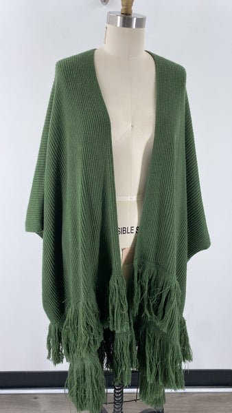 Do Everything in Love Green Cardigan, One Size