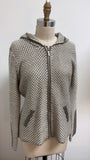 Sioni Brown Hooded Sweater, M
