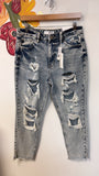 New KanCan Relaxed Fit 27" Inseam Jeans, 9/28