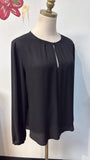 Ann Taylor Black Top, S