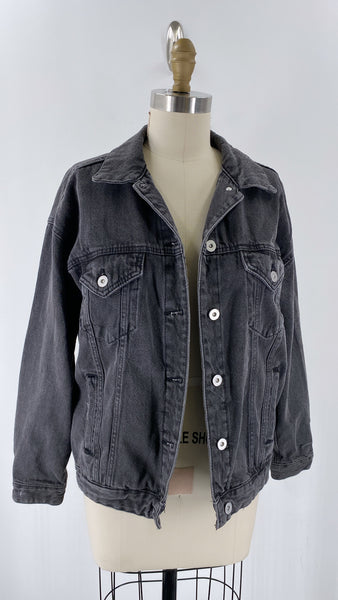 Wild Fable Black Denim Jacket, XS
