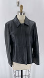 Pendleton Black Leather Jacket, M