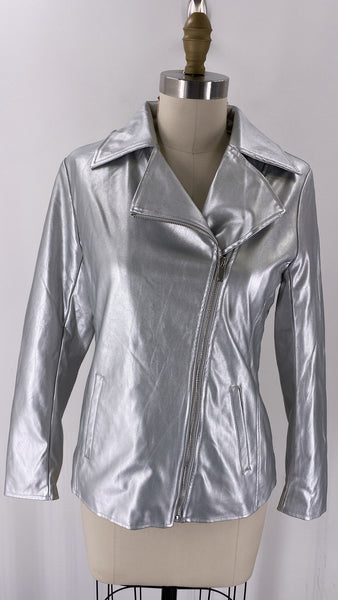 Urban Diction Silver Jacket, S
