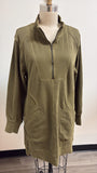 New Retail $128 Daily Practice Anthropologie Green Dress, L