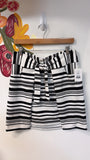 Cabi Black/White Skirt, M