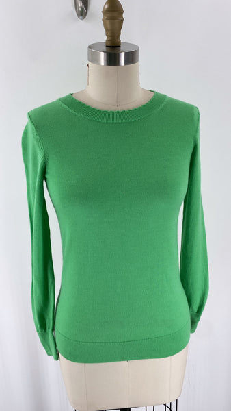Banana Republic Green Merino Wool Sweater, S