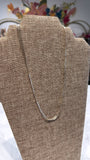 Sterling Silver  Necklace, 18"