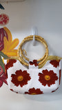 New Macy's Floral Handbag, 10"x6"