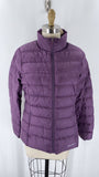 Eddie Bauer Purple Puffer Jacket, M