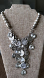 VCLM Silver Necklace