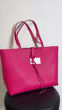 Rebecca Minkoff Pink Leather Shoulder Bag, 17"x11"