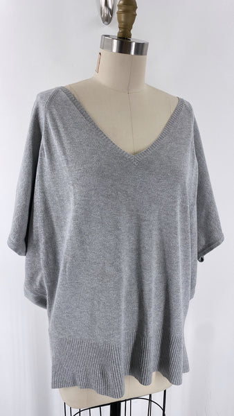 Lane Bryant Silver Metallic Sweater, 22/24