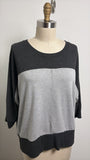 Tahari Gray Top, L