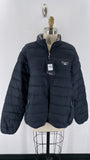 New Chaps Black Puffer Jacket, XL