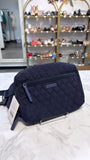 Vera Bradley Blue Quilted Crossbody Bag, 9"x7"