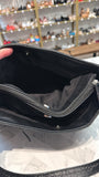 Stone & Co Black Genuine Leather Shoulder Bag, 12"x9"