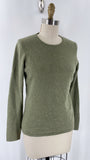 Charter Club Green 100% Cashmere Sweater, S