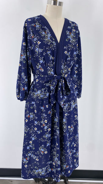 Max Studio Blue Dress, L