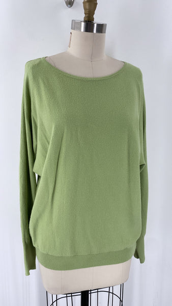 New Staccato Green Sweater, L