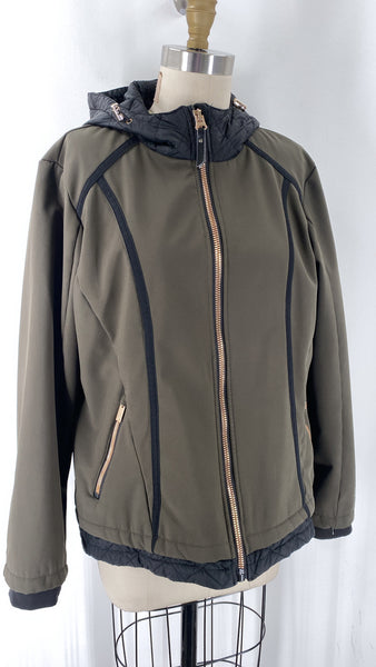 Free Country Green Jacket, XL