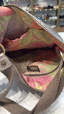 The Sak Metallic Leather Crossbody Bag, 11"x10"