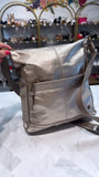 The Sak Metallic Leather Crossbody Bag, 11"x10"