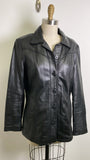 Wilsons Black Genuine Leather Maxima Jacket, L