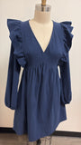 New Fancyinn Blue Dress, M