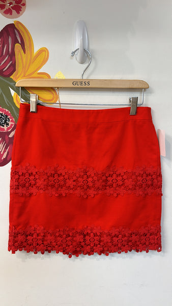 J. Crew Red Skirt, 00