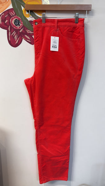 Talbots Velveteen Straight Leg Jeans, 18