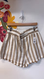 New Umgee Tan Stripe Shorts, XL