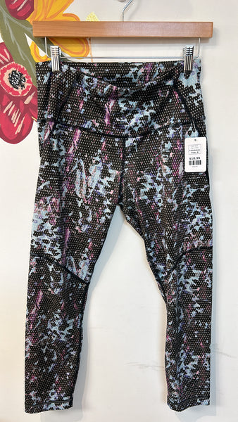 Lululemon Print 23" Inseam Athletic Leggings, 6