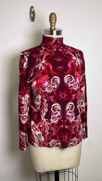 Chico's Print Sweater, M