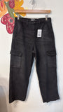 Jessica Simpson Black Cargo Jeans, 4