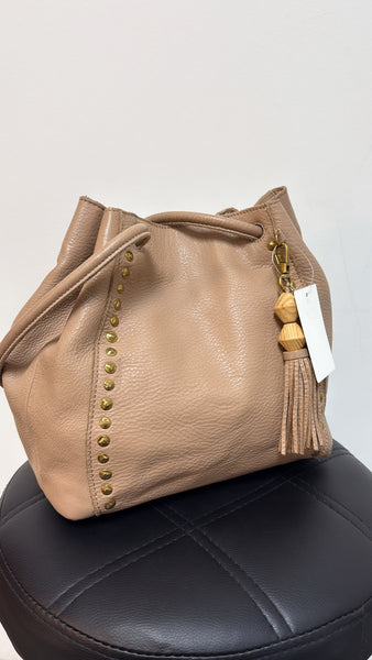 The Sak Leather Shoulder Bag, 10"x10"