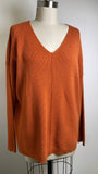 New Staccato Stitch Fix Orange Eyrwin Tunic Sweater, L