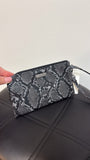 Baggallini Snake Print RFID Wristlet, 7.25"x4.5"