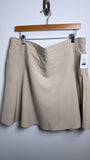 Izod Tan Skort Skirt, 18