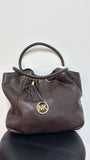 Michael Kors Brown Shoulder Bag, 17"x12"