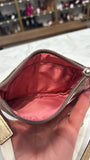Coach Signature Wristlet, 6"x4"