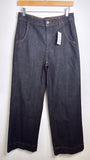 Chico's High Rise Wide Leg 32" Inseam Jeans, 6