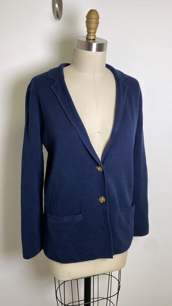 Lands End Blue Jacket, XS