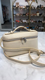 Cream Crossbody Bag, 7.5"x4.5"